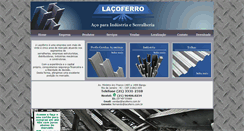 Desktop Screenshot of lacoferro.com.br